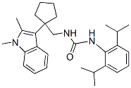 CAS#: 145131-59-5， 1-[[1-(1,2-Dimethylindol-3-Yl)Cyclopentyl]Methyl]-3-[2,6-Di(Propan-2-Yl)Phenyl]Urea