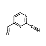 CAS#: 145276-04-6， 4-Formyl-2-Pyrimidinecarbonitrile