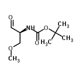 CAS#: 145296-43-1， 2-Methyl-2-Propanyl [(2S)-1-Methoxy-3-Oxo-2-Propanyl]Carbamate