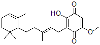 CAS#: 145401-37-2， 2-Hydroxy-5-Methoxy-3-[(E)-3-Methyl-5-(2,6,6-Trimethyl-1-Cyclohex-2-Enyl)Pent-2-Enyl]Cyclohexa-2,5-Diene-1,4-Dione