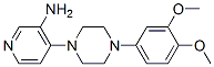 CAS 登录号：14549-68-9， 4-[4-(3,4-二甲氧基苯基)-1-哌嗪基]-3-吡啶胺