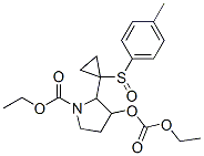 CAS#: 145568-18-9， Ethyl (2R,3R)-3-Ethoxycarbonyloxy-2-[1-[(R)-(4-Methylphenyl)Sulfinyl]Cyclopropyl]Pyrrolidine-1-Carboxylate