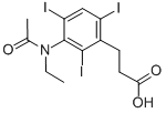 CAS 登录号：1456-52-6， 碘普西酸
