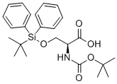 CAS#: 145790-51-8， N-[(1,1-Dimethylethoxy)Carbonyl]-O-[(1,1-Dimethylethyl)Diphenylsilyl]-L-Serine