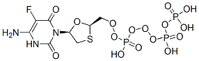 CAS#: 145819-92-7， [(2R,5S)-5-(4-Amino-5-Fluoro-2,6-Dioxo-3H-Pyrimidin-1-Yl)-1,3-Oxathiolan-2-Yl]Methyl-(Hydroxy-Phosphonooxyphosphoryl)Oxyphosphinic Acid