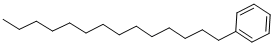 structure of CAS# 1459-10-5, Tetradecyl-Benzene;Myristylbenzene;1-Phenyltetradecane;Benzene, Tetradecyl-