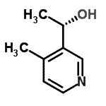 CAS#: 145920-70-3， (1S)-1-(4-Methyl-3-Pyridinyl)Ethanol