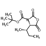 CAS#: 145929-76-6， 2-Methyl-2-Propanyl (4S)-4-[(2S)-2-Butanyl]-2,5-Dioxo-1,3-Oxazolidine-3-Carboxylate