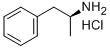 structure of CAS# 1462-73-3, Dextroamphetamine Hydrochloride;[(1S)-1-Methyl-2-Phenyl-Ethyl]Amine Hydrochloride;(+)-Amphetamine Hydrochloride;(S)-Alpha-Methylbenzeneethanamine Hydrochloride