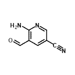 CAS#: 146356-11-8， 6-Amino-5-Formylnicotinonitrile
