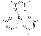 结构式 CAS# 14637-88-8, (OC-6-11)-三(2,4-戊烷二酮)-镝