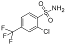 structure of CAS# 146533-47-3, 2-Chloro-4-(Trifluoromethyl)-Benzenesulfonamide