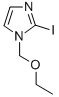 structure of CAS# 146697-87-2, 1-(Ethoxymethyl)-2-Iodo-1H-Imidazole;1-(Ethoxymethyl)-2-Iodo-Imidazole;1-Ethoxymethyl-2-Iodoimidazole;E2132m500