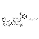 CAS#: 14674-83-0， Sodium Hydrogen 2-({7-[(2-Arsonophenyl)Diazenyl]-1,8-Dihydroxy-3,6-Disulfonato-2-Naphthyl}Diazenyl)Benzoate (2:1:1)