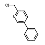 CAS#: 146775-28-2， 2-(Chloromethyl)-5-Phenylpyridine