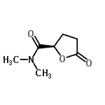 CAS#: 146917-06-8， (2R)-N,N-Dimethyl-5-Oxotetrahydro-2-Furancarboxamide