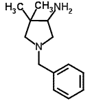 CAS#: 147011-48-1， 1-Benzyl-4,4-Dimethyl-3-Pyrrolidinamine