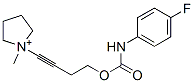 CAS#: 147047-25-4， 4-(1-Methylpyrrolidin-1-Ium-1-Yl)But-2-Ynyl N-(4-Fluorophenyl)Carbamate