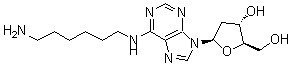CAS#: 147218-60-8， N-(6-Aminohexyl)-2'-Deoxyadenosine