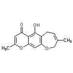 CAS#: 14729-11-4， 5-Hydroxy-2,8-Dimethyl-6,9-Dihydro-4H-Oxepino[3,2-g]Chromen-4-One