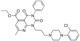 CAS#: 147297-04-9， Ethyl 1-[3-[4-(2-Chlorophenyl)Piperazin-1-Yl]Propyl]-7-Methyl-2,4-Dioxo-3-Phenylpyrido[3,2-e]Pyrimidine-5-Carboxylate