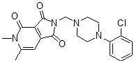 CAS#: 147297-08-3， 2-[[4-(2-Chlorophenyl)Piperazin-1-Yl]Methyl]-5,6-Dimethylpyrrolo[3,4-c]Pyridine-1,3,4-Trione
