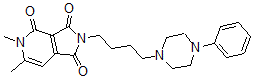 CAS#: 147297-18-5， 5,6-Dimethyl-2-[4-(4-Phenylpiperazin-1-Yl)Butyl]Pyrrolo[3,4-c]Pyridine-1,3,4-Trione