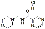 CAS 登录号：1473-73-0， N-(吗啉基甲基)吡嗪甲酰胺单盐酸盐