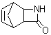 结构式 CAS# 14735-70-7, 3-氮杂三环[4.2.1.0<sup>2,5</sup>]壬-7-烯-4-酮