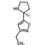 CAS#: 147402-55-9， 3-Ethyl-5-[(2S)-2-Pyrrolidinyl]-1,2-Oxazole