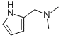 structure of CAS# 14745-84-7, N,N-Dimethyl-1-(1H-Pyrrol-2-Yl)Methanamine;Dimethyl-(1H-Pyrrol-2-Ylmethyl)Amine;1H-Pyrrole-2-Methanamine, N,N-Dimethyl-;N,N-Dimethyl(1H-Pyrrol-2-Yl)Methanamine