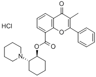 CAS#: 147528-38-9， [(1R,2R)-2-Piperidin-1-Ylcyclohexyl] 3-Methyl-4-Oxo-2-Phenylchromene-8-Carboxylate Hydrochloride