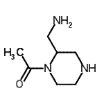 CAS#: 147557-08-2， 1-[2-(Aminomethyl)-1-Piperazinyl]Ethanone