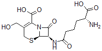 CAS 登录号：1476-46-6， 去乙酰基头孢菌素C