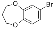 structure of CAS# 147644-11-9, 7-Bromo-3,4-Dihydro-2H-1,5-Benzodioxepin;7-Bromo-3,4-Dihydro-1,5-Benzodioxepin, 96%;2H-1,5-Benzodioxepin, 7-Bromo-3,4-Dihydro-;7-BROMO-3,4-DIHYDRO-2H-1,5-BENZODIOXEPINE