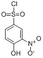 structure of CAS# 147682-51-7, 4-Hydroxy-3-Nitro-Benzenesulfonylchloride;Benzenesulfonyl Chloride, 4-Hydroxy-3-Nitro- (9CI);Benzenesulfonylchloride, 4-Hydroxy-3-Nitro-;H90106