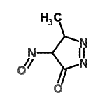 CAS#: 147738-83-8， 5-Methyl-4-Nitroso-4,5-Dihydro-3H-Pyrazol-3-One