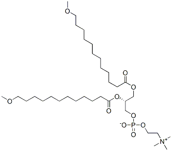 CAS#: 147810-10-4， [(2R)-2,3-Bis(12-Methoxydodecanoyloxy)Propyl] 2-Trimethylazaniumylethyl Phosphate