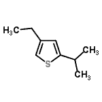 CAS#: 147871-78-1， 4-Ethyl-2-Isopropylthiophene