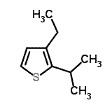 CAS#: 147871-79-2， 3-Ethyl-2-Isopropylthiophene