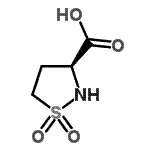 CAS#: 147878-93-1， (3S)-1,2-Thiazolidine-3-Carboxylic Acid 1,1-Dioxide