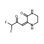 CAS#: 147917-04-2， (3E)-3-(3,3-Difluoro-2-Oxopropylidene)-2-Piperazinone