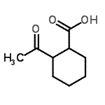 CAS#: 148029-00-9， 2-Acetylcyclohexanecarboxylic acid