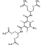 CAS#: 148051-08-5， (5-Amino-2,4,6-Triiodo-1,3-Phenylene)Bis(Carbonylimino-2,1,3-Propanetriyl) Tetraacetate