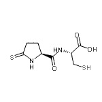 CAS#: 148076-52-2， 5-Thioxo-L-Prolyl-L-Cysteine