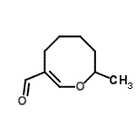 CAS#: 148164-51-6， (7E)-2-Methyl-3,4,5,6-Tetrahydro-2H-Oxocine-7-Carbaldehyde