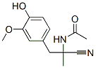 CAS#: 14818-98-5， (-)-N-(1-Cyano-1-Vanillylethyl)Acetamide