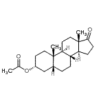 CAS#: 1482-78-6， (3alpha,5beta)-17-Oxoandrostan-3-Yl Acetate
