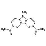 CAS#: 1483-98-3， 1,1'-(9-Methyl-9H-Carbazole-3,6-Diyl)Diethanone