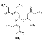 CAS#: 14843-26-6， Terbium(3+) Tris[(3E)-5-Oxo-3-Hepten-3-Olate]